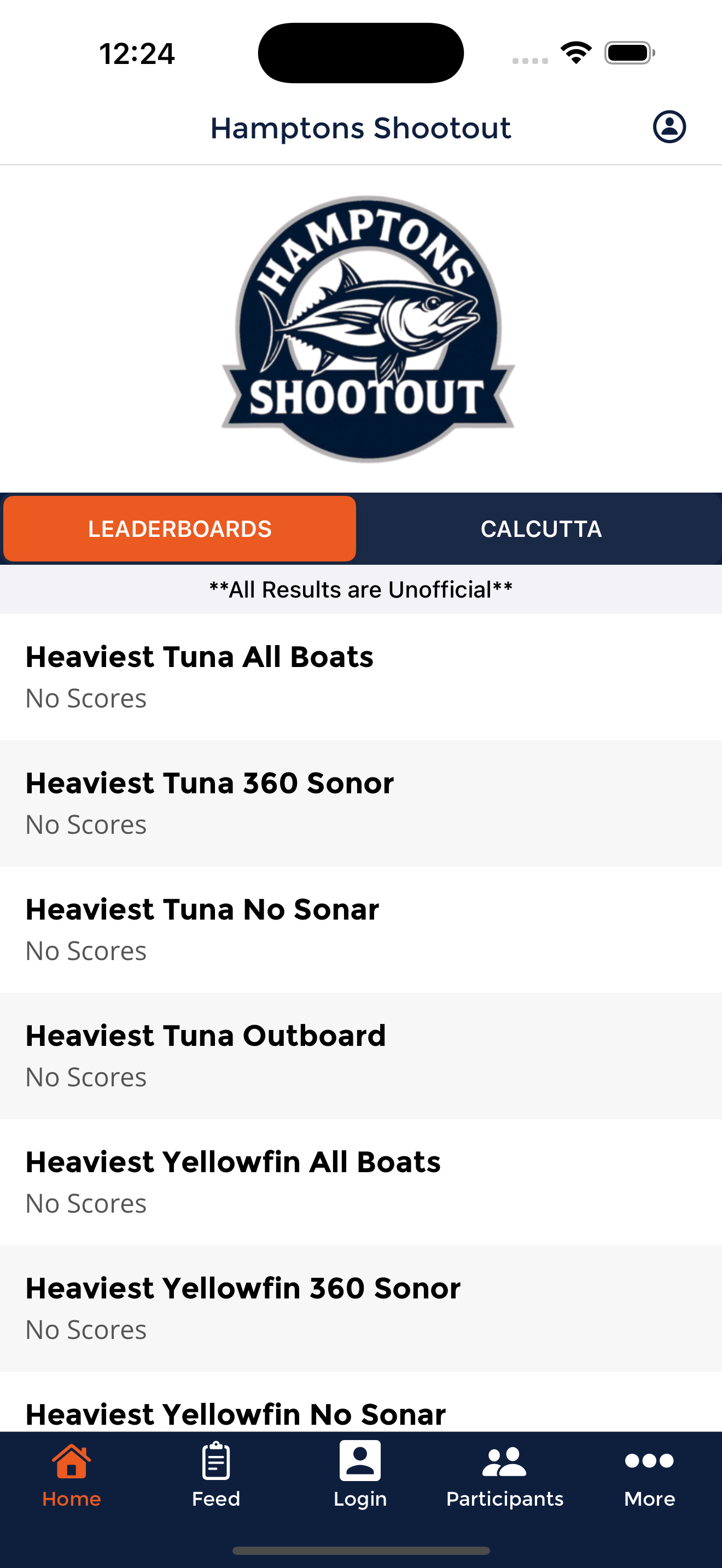 Hampton Shootout App Screenshot